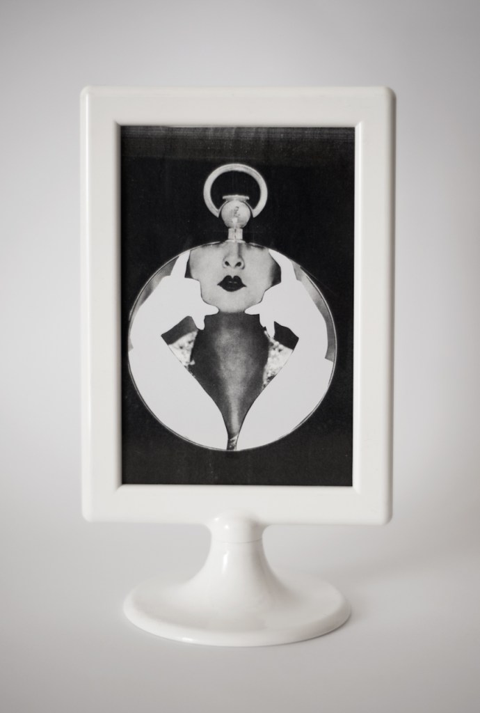 Untitled (Framed), 2013, Collage, 21x12 cm tal gilboa טל גלבוע