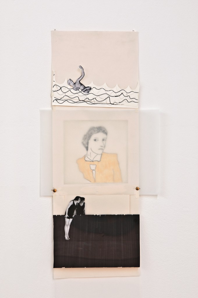 Rocknroll, 2012, Collage, 70x28 cm tal gilboa טל גלבוע